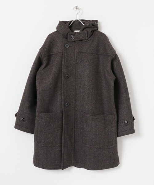 URBAN RESEARCH(アーバンリサーチ)の「HERILL Blacksheep Duffelcoat(ダッフルコート・メンズ・Brown-hb・2)」の2枚目の写真