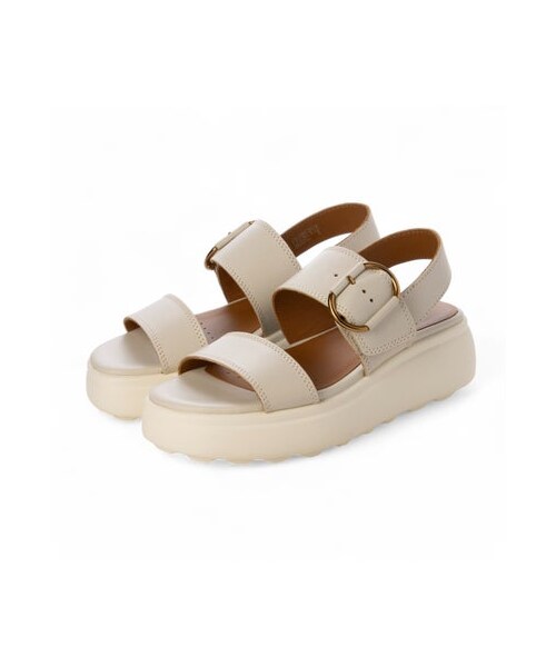 GEOX（ジェオックス）の「ジェオックス GEOX 厚底サンダル （サンダル・レディース・WH/BL・35/22.5cm/36/23cm/37/23.5cm/38/24cm/39/24.5cm/40/25cm/41/25.5cm）」の8枚目の写真