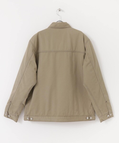 SENSE OF PLACE by URBAN RESEARCH（センスオブプレイスバイアーバンリサーチ）の「carhartt DOUBLE FRONT JACKET（カバーオール・メンズ・BEIGE/BLACK・M/L）」の18枚目の写真