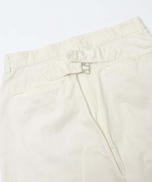 URBAN RESEARCH(アーバンリサーチ)の「CINCH BACK CHINO PANTS(チノパンツ・メンズ・ECRU/BLACK・M/L)」の9枚目の写真