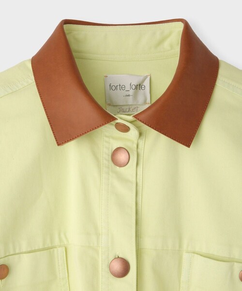 ROPE'（ロペ）の「【forteforte（フォルテ フォルテ）】ブルゾン（ブルゾン・レディース・ブラック/クリーム・F）」の5枚目の写真