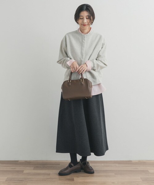 URBAN RESEARCH DOORS(アーバンリサーチドアーズ)の「カットギャザースカート(スカート・レディース・L.GRAY/MOCHA/CHARCOAL・Free)」の20枚目の写真
