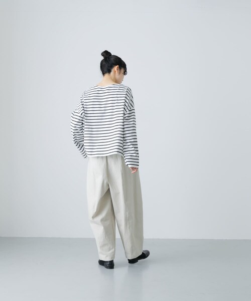 かぐれ（カグレ）の「ボリュームパンツ（その他パンツ・レディース・IVORY/BLACK・FREE）」の13枚目の写真