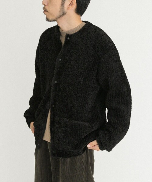EKAL（エカル）の「OCTAカーディガン（カーディガン/ボレロ・メンズ・ブラック/グレー・M/L）」の11枚目の写真