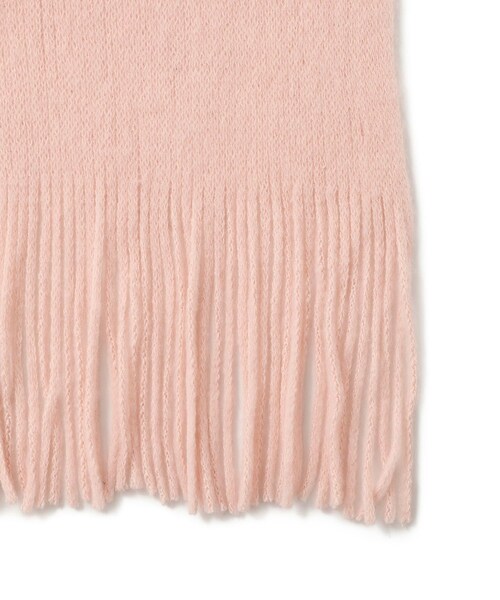 ROPE' PICNIC(ロペピクニック)の「ソフトタッチマフラー/静電気防止(マフラー・レディース・チャコール/キナリ系/ピンク・F)」の10枚目の写真