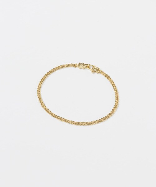 URBAN RESEARCH（アーバンリサーチ）の「TOM WOOD　Curb Bracelet M Gold（ブレスレット・メンズ・Gold・7/7.5）」の2枚目の写真