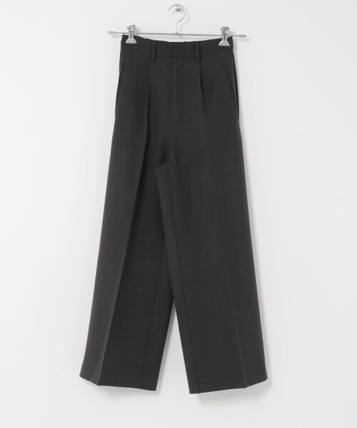 KBF（ケイビーエフ）の「ワンタックミニマルパンツ（その他パンツ・レディース・MOSS GRAY/CHARCOAL・36/38）」の14枚目の写真