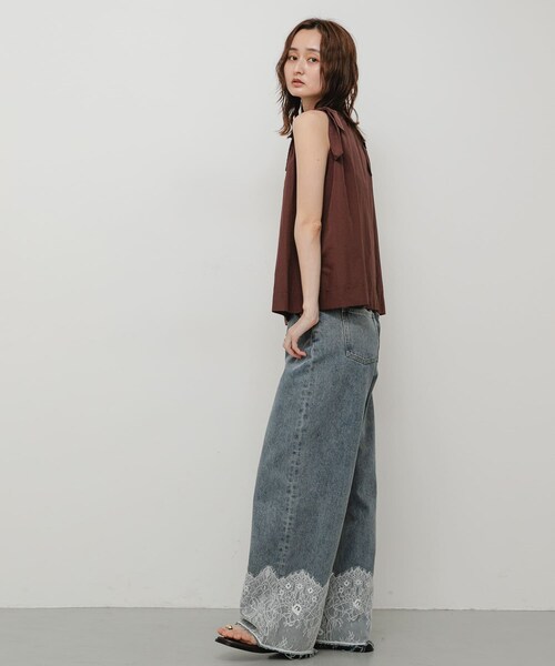 SENSE OF PLACE by URBAN RESEARCH(センスオブプレイスバイアーバンリサーチ)の「ショルダーリボンブラウス(シャツ/ブラウス・レディース・BLACK/BROWN/BEIGE・One)」の17枚目の写真