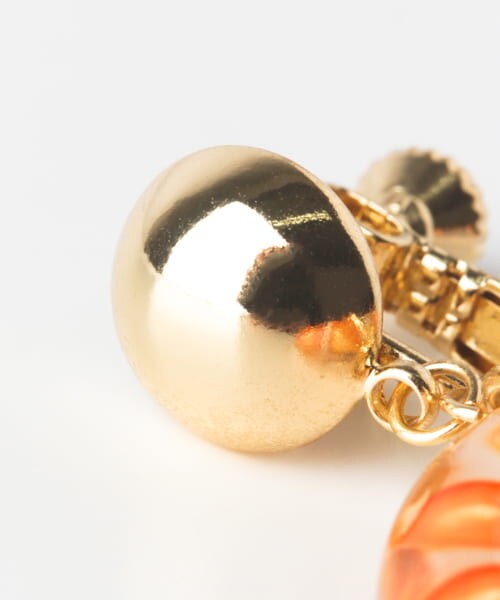 SENSE OF PLACE by URBAN RESEARCH(センスオブプレイスバイアーバンリサーチ)の「クリアサークルパーツイヤリング∴(イヤリング・レディース・BEG×CLEAR・-)」の5枚目の写真