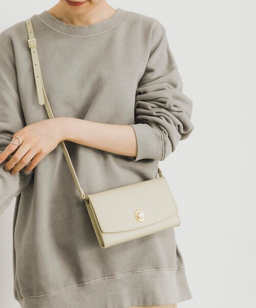 URBAN RESEARCH（アーバンリサーチ）の「『別注』Hashibami×URBAN RESEARCH　ショルダー天然石ポシェット（ショルダーバッグ・レディース・LILAC/JP×BLK/MP×ECR・-）」の9枚目の写真