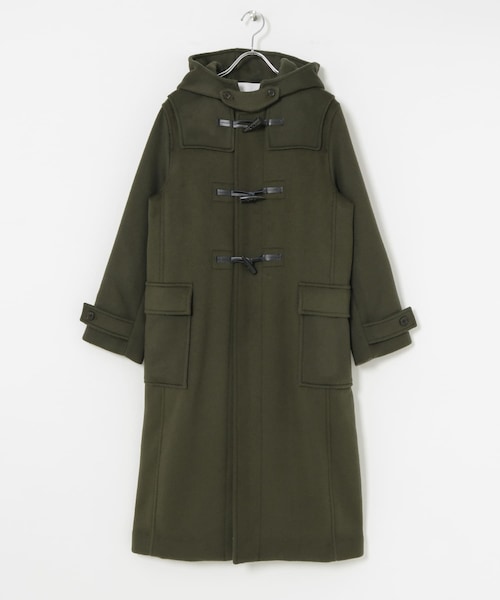 URBAN RESEARCH（アーバンリサーチ）の「TICCA　ダッフルコート（ダッフルコート・レディース・khaki/black・FREE）」の2枚目の写真