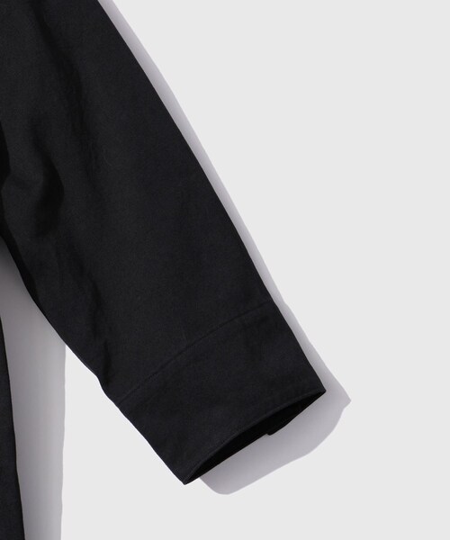 ADAM ET ROPE'(アダムエロペ)の「【NEAT/ニート】Cotton West Point Jump Suit(つなぎ/オールインワン・メンズ・ブラック・L)」の6枚目の写真