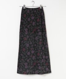 URBAN RESEARCH | AMOMENTO　FLORAL LONG SKIRT(スカート)