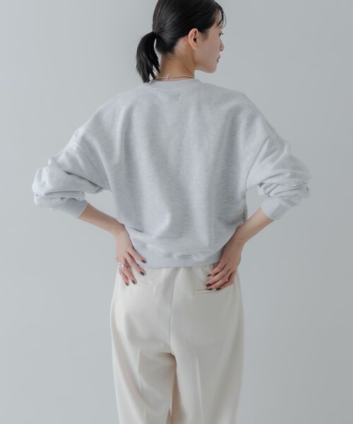 URBAN RESEARCH(アーバンリサーチ)の「『別注』WAVEUNION×URBAN RESEARCH SWEAT SHIRTS(スウェット・レディース・H GRAY/OATMEAL/NAVY・One)」の9枚目の写真
