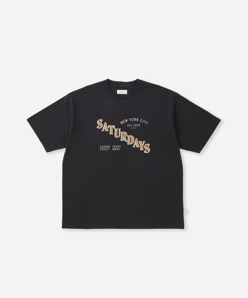 Saturdays NYC（サタデーズ ニューヨークシティ ）の「Saturdays TM Standard SS Tee（Tシャツ/カットソー・レディース・オフホワイト/ネイビー/ワイン・L/M/S/XL/XS）」の12枚目の写真