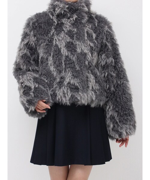 dazzlin（ダズリン）の「カールエコファーブルゾン（ブルゾン）」 - WEAR