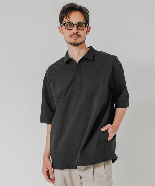 URBAN RESEARCH(アーバンリサーチ)の「『洗濯可/防シワ/撥水』COOL DOTS ポロシャツ(ポロシャツ・メンズ・BLACK/CHARCOAL/NAVY・M/L)」の8枚目の写真