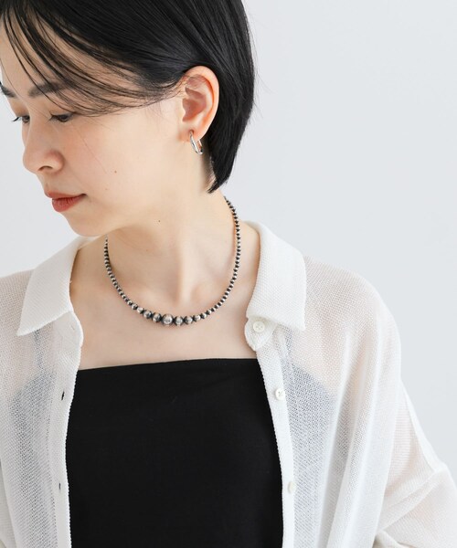 URBAN RESEARCH（アーバンリサーチ）の「ERICKA NICOLAS BEGAY　Random Design Necklace（ネックレス・レディース・Oxidized・-）」の3枚目の写真