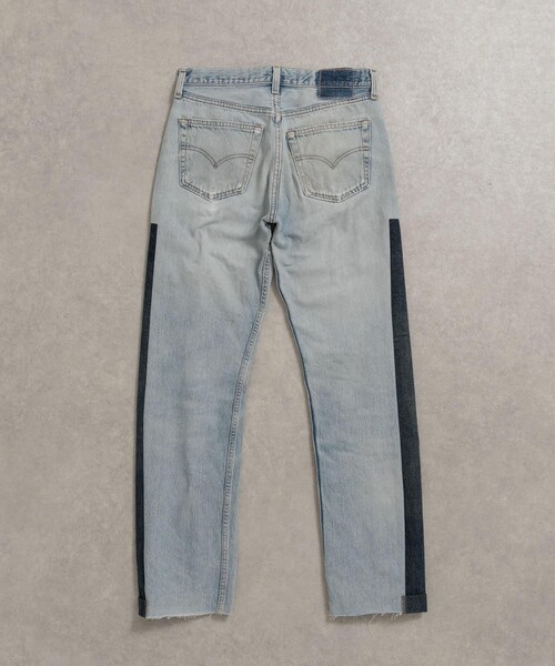 THE GOODLAND MARKET（ザグッドランドマーケット）の「SREU　SREU-Transposed Denim Pants（デニムパンツ・レディース・PALxBL1/PALxBL2/PALxBL3/PALxBL4・1/3）」の17枚目の写真