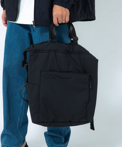 EKAL（エカル）の「Pertex バックパック（バックパック/リュック・メンズ・ブラック/グレー・One）」の4枚目の写真
