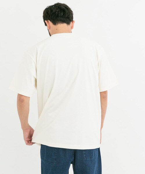 EKAL（エカル）の「『UR TECH ひやサラクール』 GAWPING T-SHIRTS（Tシャツ/カットソー・メンズ・オフホワイト/ブラック・M/L）」の20枚目の写真