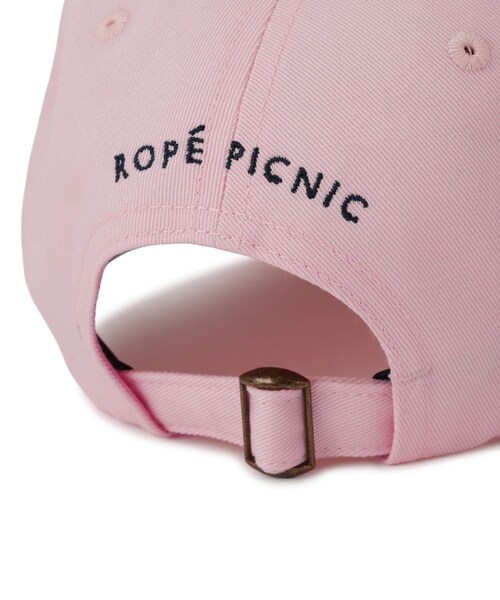 ROPE' PICNIC(ロペピクニック)の「コットンツイル刺繍キャップ/抗菌防臭(キャップ・レディース・キナリ/ネイビー/ピンク・F)」の22枚目の写真