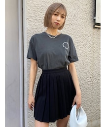 EMODA | ポイントロゴTシャツ(Tシャツ/カットソー)