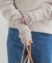 URBAN RESEARCH DOORS | 袖ドット柄切替ロングスリーブTシャツ(Tシャツ/カットソー)