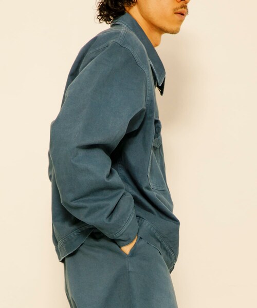 URBAN RESEARCH（アーバンリサーチ）の「A PRESSE　Vintage Work Jacket（カバーオール・メンズ・BLUE・2/3）」の18枚目の写真