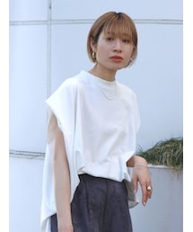 Ungrid | ルーズノースリトップス(Tシャツ/カットソー)
