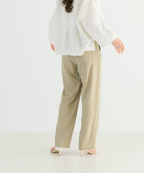 URBAN RESEARCH(アーバンリサーチ)の「ポプリンイージーパンツ(その他パンツ・レディース・BEIGE/BLUEGRAY・36/38)」の19枚目の写真