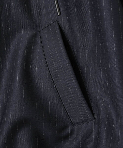 ADAM ET ROPE'(アダムエロペ)の「【FACON JACMIN(ファソン ジャックマン)】CALVIN 2in1 polo shirt(その他アウター・レディース・ネイビー・S)」の9枚目の写真