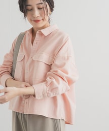 URBAN RESEARCH DOORS | デニムショート丈シャツ(シャツ/ブラウス)