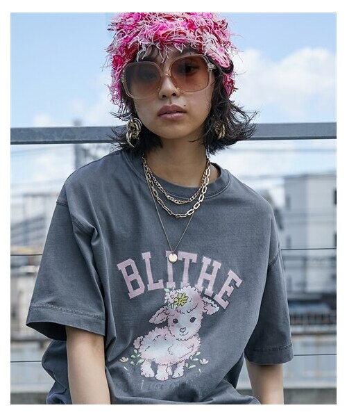 nissen（ニッセン）の「綿100％ピグメント染グラフィックプリントTシャツ＜大きいサイズ有＞GEVS.（Tシャツ/カットソー・レディース・モカ/チャコール/ヴィンテージモカ/ヴィンテージチャコール・M/L/LL/3L/4L/5L/6L/8L/10L）」の12枚目の写真