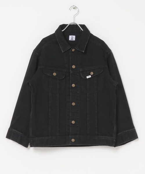 URBAN RESEARCH ROSSO（アーバンリサーチロッソ）の「『別注』Lee×ROSSO　2WAY COLLAR JACKET（デニムジャケット・レディース・OW BLACK/OW  BLUE・Free）」の5枚目の写真