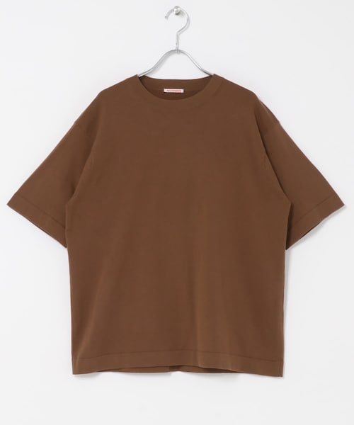URBAN RESEARCH DOORS(アーバンリサーチドアーズ)の「RYE TENDER CENTRE TEEB(Tシャツ/カットソー・レディース・BROWN/L.BLUE・1)」の1枚目の写真
