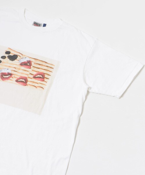 URBAN RESEARCH(アーバンリサーチ)の「semoh T-Shirts/Christophe Brunnquell(Tシャツ/カットソー・メンズ・WHITE/BLACK・2/3)」の5枚目の写真