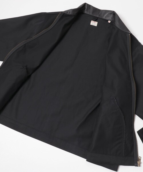URBAN RESEARCH Sonny Label（アーバンリサーチサニーレーベル）の「BIG MAC　LIGHT CHINO WORK JACKET（カバーオール・メンズ・BLACK・M/L）」の6枚目の写真