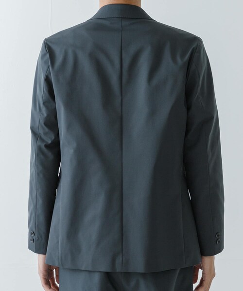 URBAN RESEARCH（アーバンリサーチ）の「『セットアップ対応』『マシンウォッシャブル』CLEAN DYE TWILL JACKET（テーラードジャケット・メンズ・GREEN/BEIGE/NAVY・M/L）」の10枚目の写真