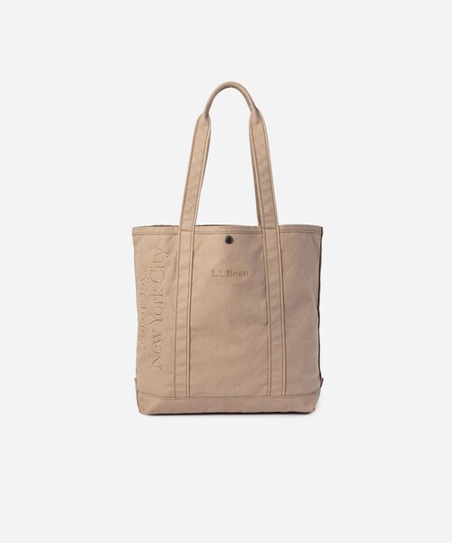 Saturdays NYC(サタデーズ ニューヨークシティ )の「L.L.Bean x Saturdays NYC Grocery Tote(トートバッグ・レディース・ブラック/チャコール/ベージュ・F)」の11枚目の写真