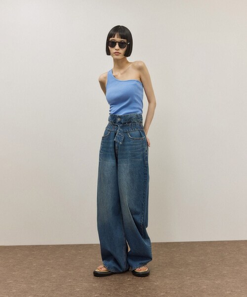 ADAM ET ROPE'(アダムエロペ)の「トングパフサンダル(サンダル・レディース・ブラック/ブラウン/キミドリ・36.0/37.0/38.0)」の12枚目の写真