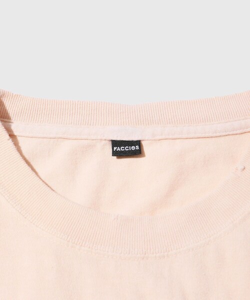 ADAM ET ROPE'(アダムエロペ)の「【FACCIES/ファッチーズ】AGING FADE TEE(SOFT)(Tシャツ/カットソー・メンズ・キナリ/ブラック・1/2)」の11枚目の写真
