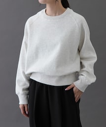 FORK&SPOON | FORK&SPOON　リサイクルコットン裏毛クルーネックスウェット(スウェット)