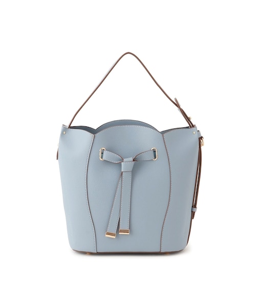 VIS(ビス)の「フラワーカットショルダーバッグ/2WAY(ショルダーバッグ・レディース・ブラック/オフホワイト/ピンク系/サックス・F)」の5枚目の写真