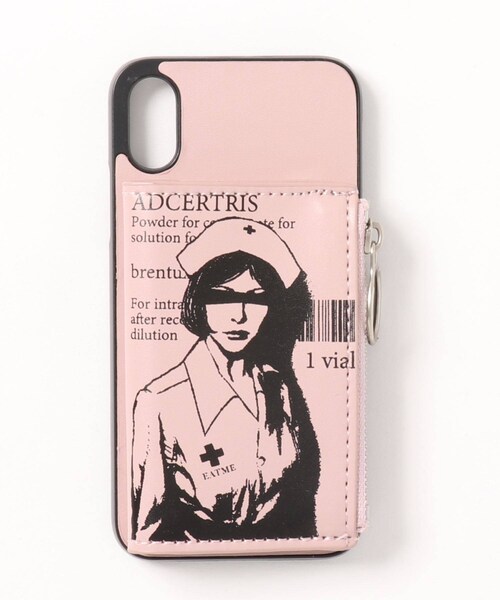 EATME（イートミー）の「メディカルプリントiphonecase-X/XS（スマホケース/カバー・レディース・ブラック/ピンク/ベージュ・F）」の18枚目の写真