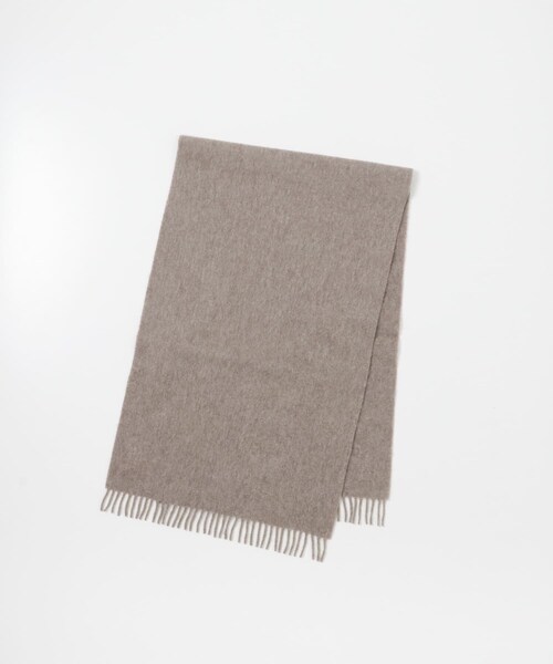 かぐれ（カグレ）の「OLU NATURAL BASIC　アザミ起毛波付けスモールマフラー（マフラー・レディース・グレー/ダークグレー・-）」の2枚目の写真