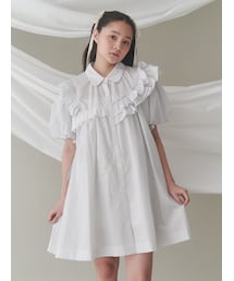 merry jenny | stripe frillfrill ワンピース(ワンピース)