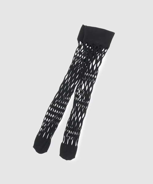 ROPE'（ロペ）の「【Pierre Mantoux】SVETLA（ビックネットソックス）（ソックス/靴下・レディース・ブラック・F）」の7枚目の写真