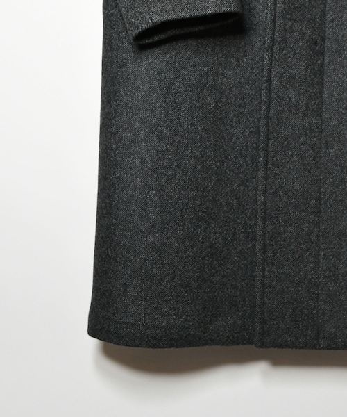 ADAM ET ROPE'（アダムエロペ）の「【HEUGN】Daniel（ステンカラーコート・メンズ・グレー・2/3）」の8枚目の写真