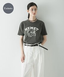 URBAN RESEARCH（アーバンリサーチ）の「『別注』Mixta×URBAN RESEARCH　HEMET（Tシャツ/カットソー・レディース）」